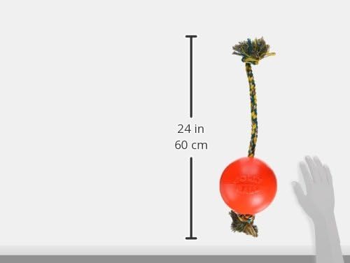 Jolly Ball -Romp-N-Roll Dog Toy, Orange, 6", Model Number: 788169060645