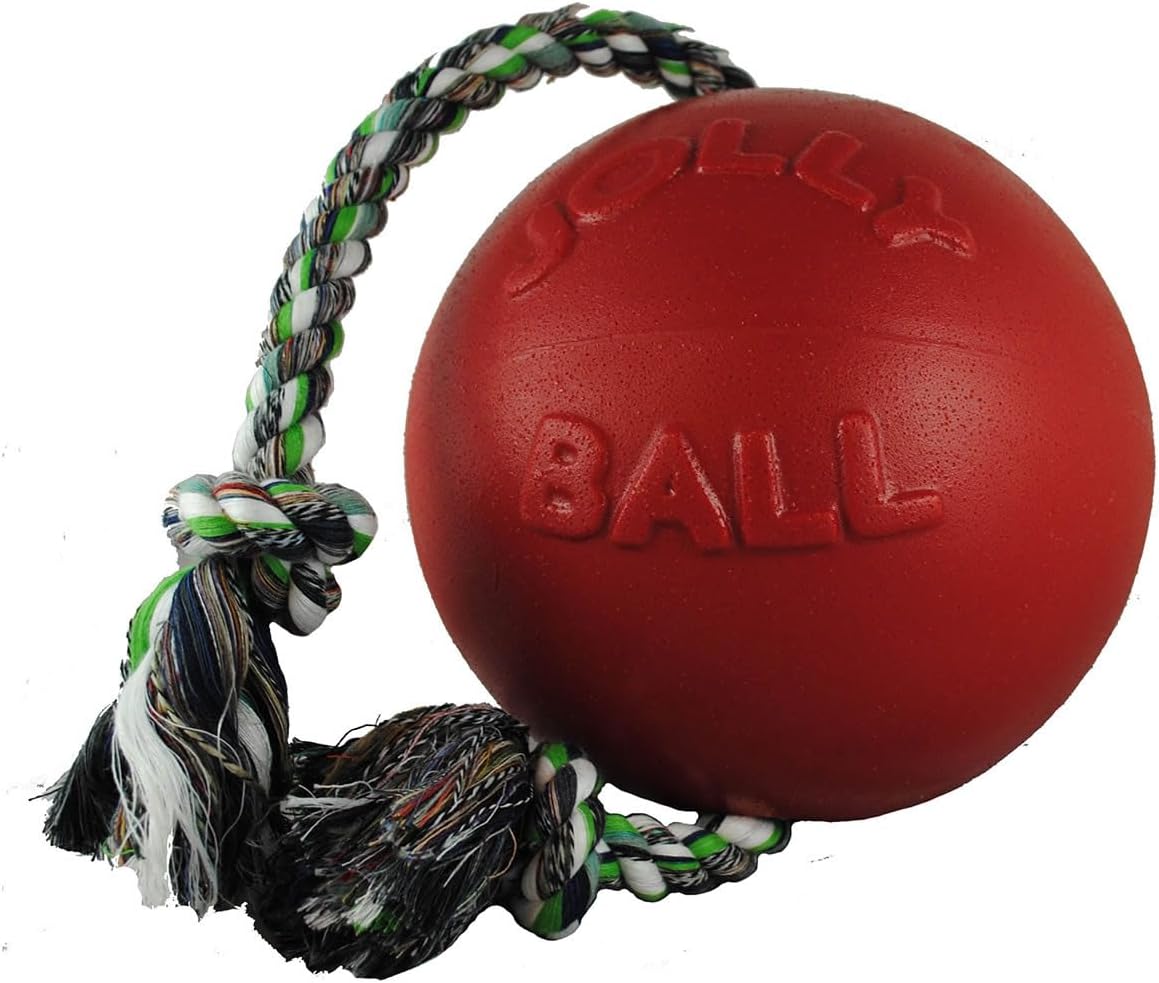 Jolly Ball -Romp-N-Roll Dog Toy, Orange, 6", Model Number: 788169060645