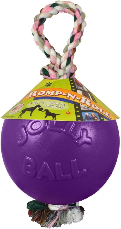 Jolly Ball -Romp-N-Roll Dog Toy, Orange, 6", Model Number: 788169060645