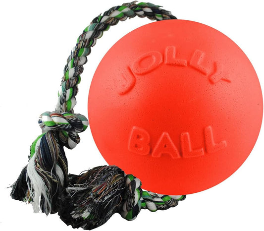 Jolly Ball -Romp-N-Roll Dog Toy, Orange, 6", Model Number: 788169060645