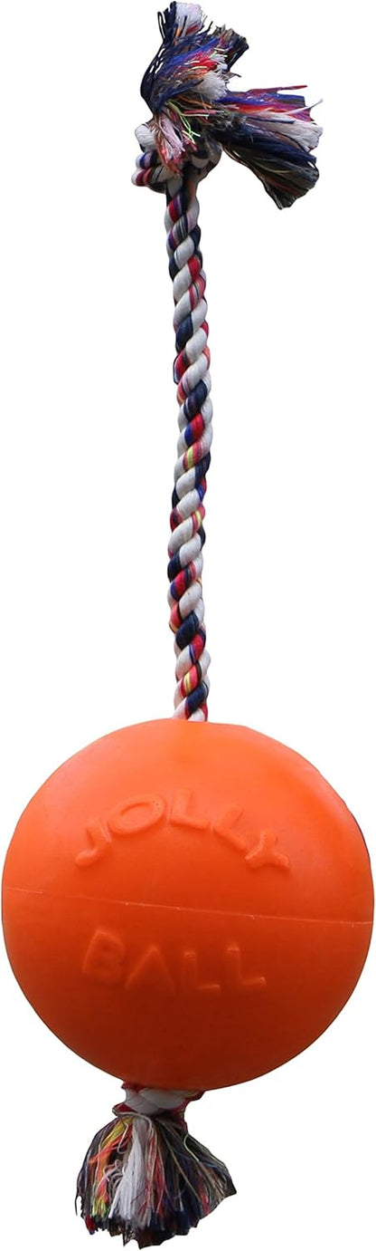 Jolly Ball -Romp-N-Roll Dog Toy, Orange, 6", Model Number: 788169060645