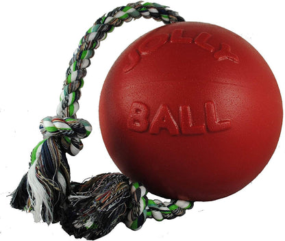 Jolly Ball -Romp-N-Roll Dog Toy, Orange, 6", Model Number: 788169060645